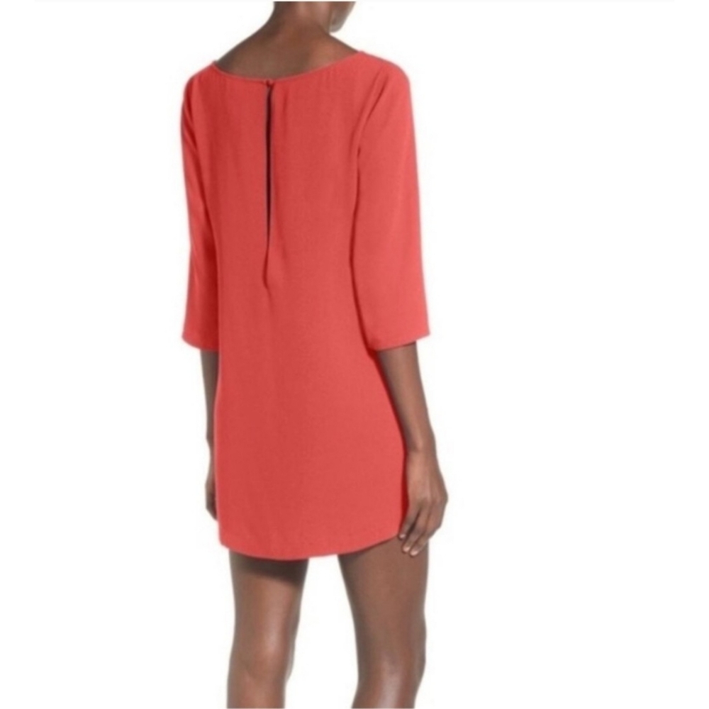 LEITH Split Back Salmon Pink Dress S - Picture 2 of 5